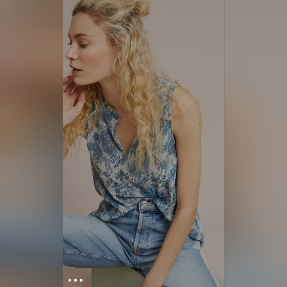 ANTHROPOLOGIE Vanessa Virginia Grand Cayman Top US S - Picture 3 of 7